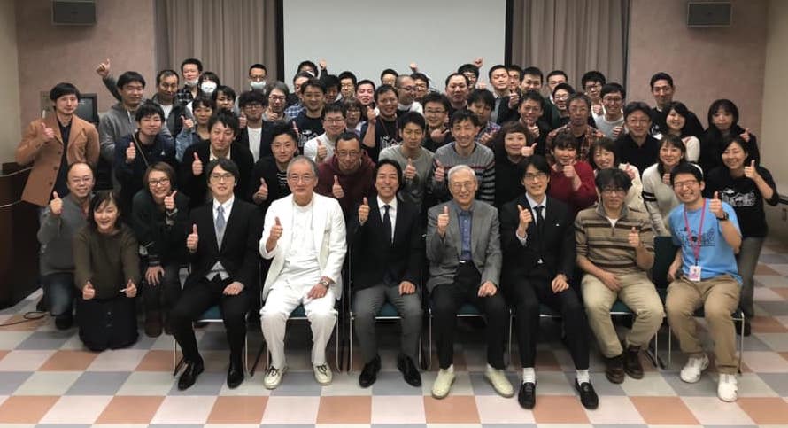 函館での応援講演