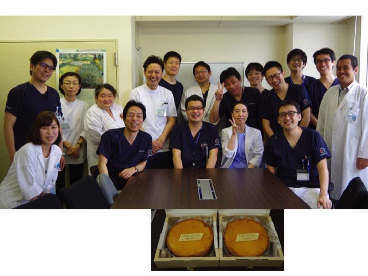 内田先生、飯田先生の誕生会