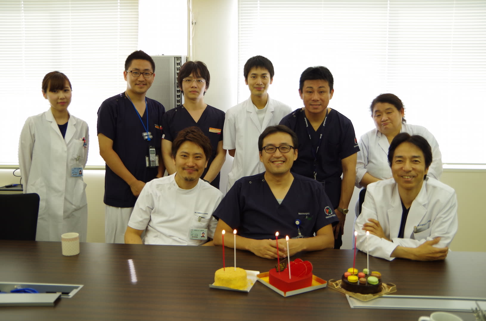 白川先生の誕生会