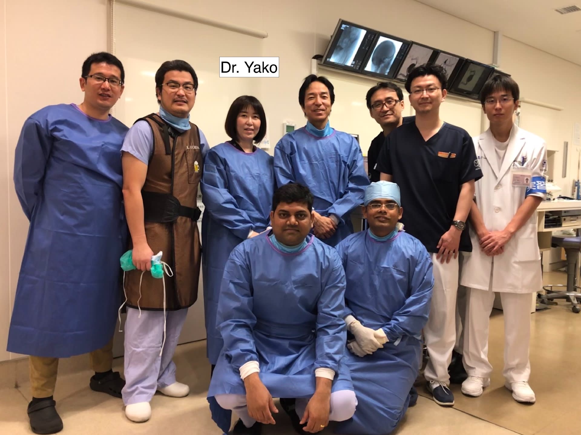 和歌山医科大学の八子先生が見学に来てくれました！